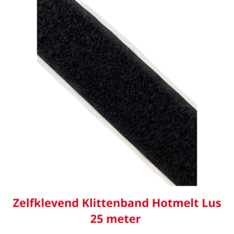 Zelfklevende klittenband Hotmelt Lus 25meter
